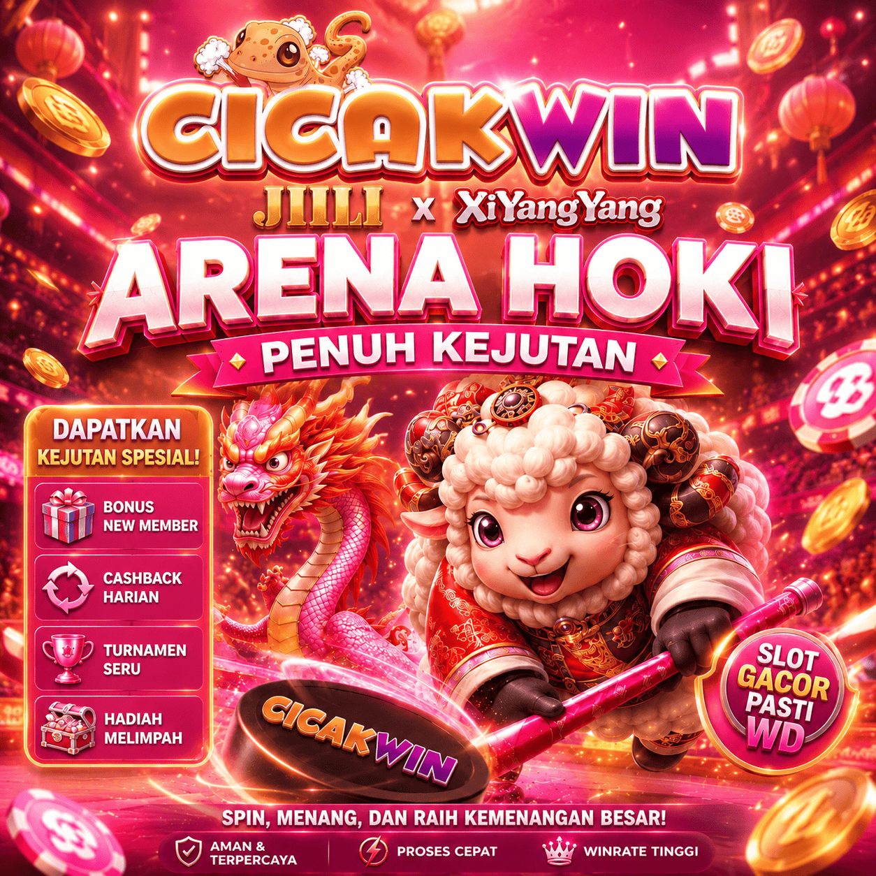 CICAKWIN Siap Temenin Spin Kamu Sampe Dapet Scater 3 Baris